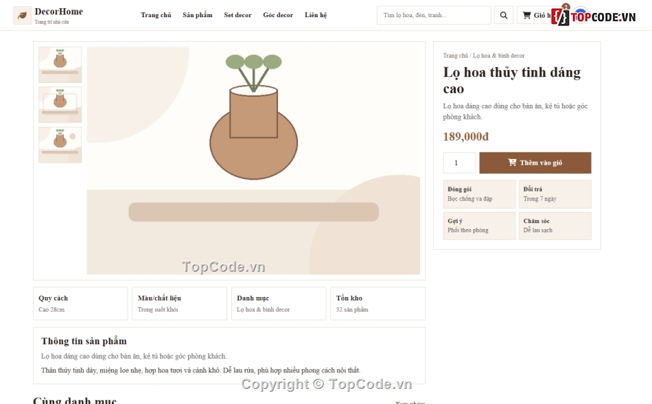 website nhà,đồ án website,bán website